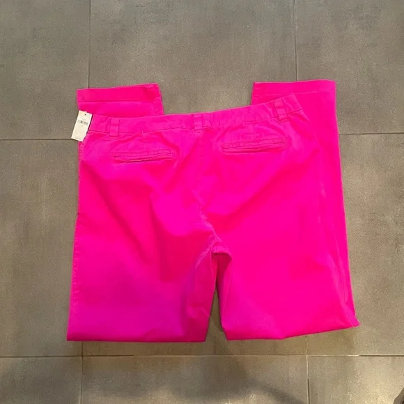 Gap NEW hot pink khakis size 12 - Picture 4 of 9